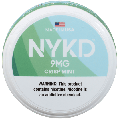 Nykd Us Nicotine Pouches Crisp Mint 9Mg 1/5 Ct.