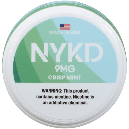 Nykd Us Nicotine Pouches Crisp Mint 9Mg 1/5 Ct.