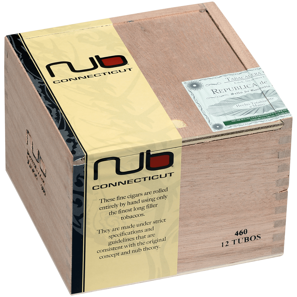 Nub Connecticut Tubo 12 Ct. Box 4.00X60