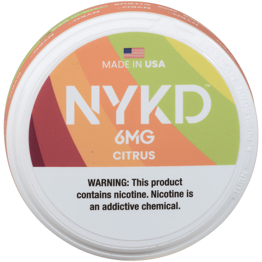 Nykd Us Nicotine Pouches Citrus 6Mg 1/5 Ct.