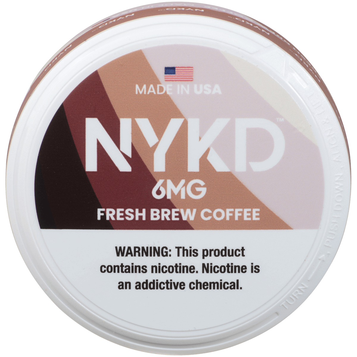 Nykd Us Nicotine Pouches Fresh Brew Coffee 6Mg 1/5 Ct.