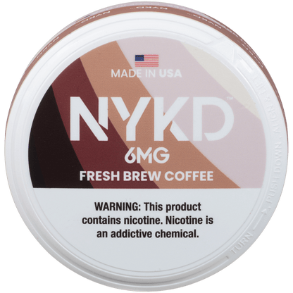 Nykd Us Nicotine Pouches Fresh Brew Coffee 6Mg 1/5 Ct.