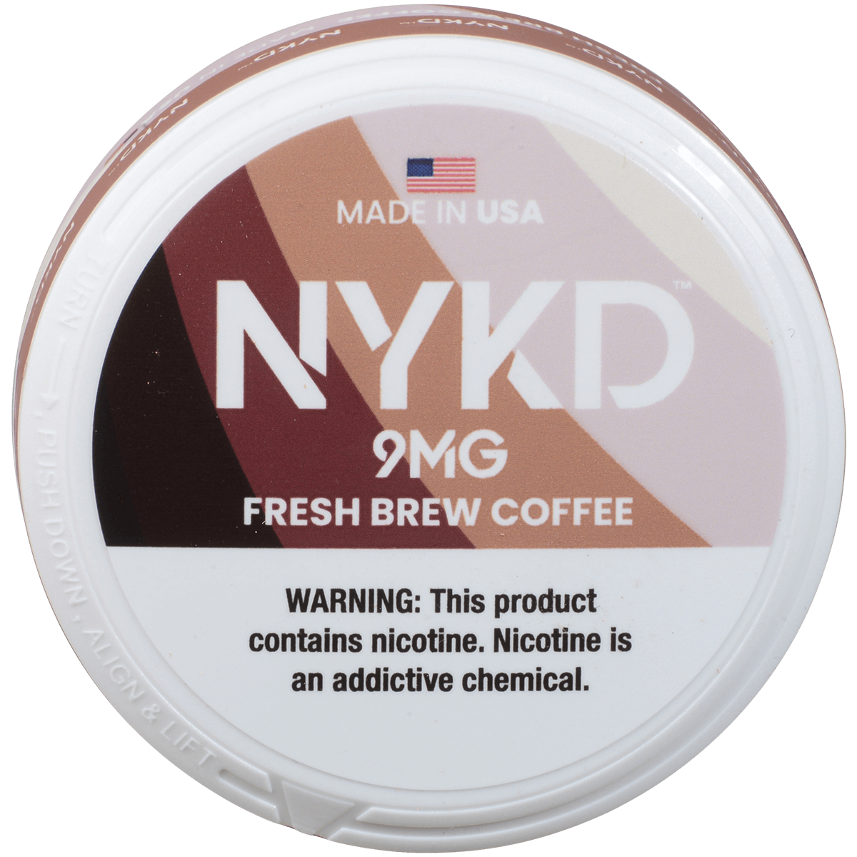Nykd Us Nicotine Pouches Fresh Brew Coffee 9Mg 1/5 Ct.