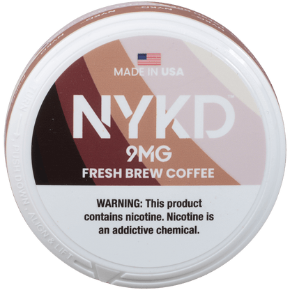 Nykd Us Nicotine Pouches Fresh Brew Coffee 9Mg 1/5 Ct.