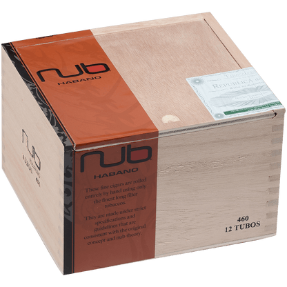 Nub Habano Tubo 12 Ct. Box 4.00X60