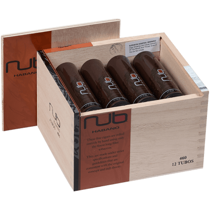 Nub Habano Tubo 12 Ct. Box 4.00X60