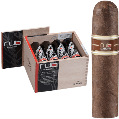 Nub Maduro Tubo 12 Ct. Box 4.00X60