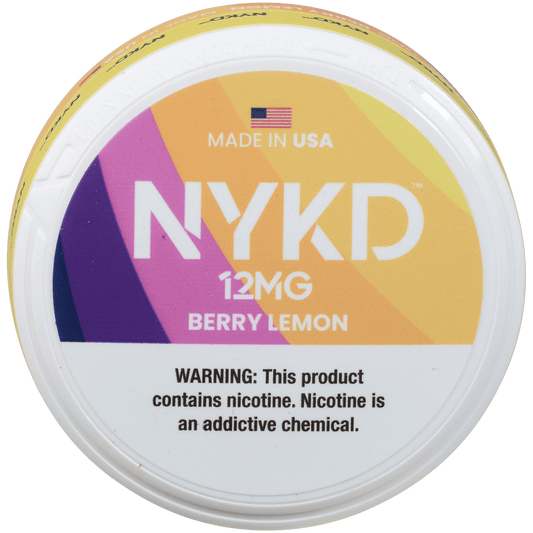 Nykd Us Nicotine Pouches Berry Lemon 12Mg 1/5 Ct.