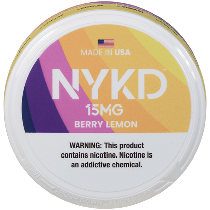 Nykd Us Nicotine Pouches Berry Lemon 15Mg 1/5 Ct.