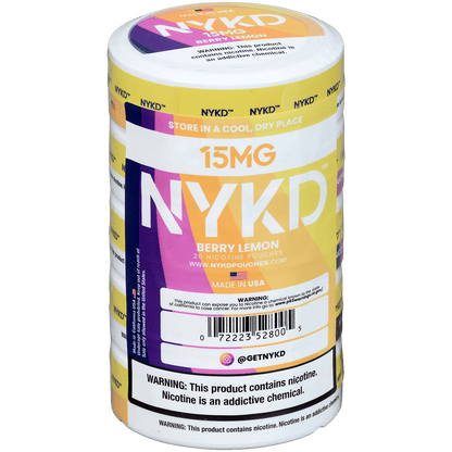 Nykd Us Nicotine Pouches Berry Lemon 15Mg 1/5 Ct.
