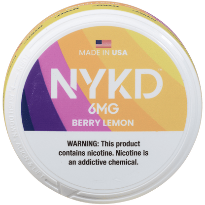 Nykd Us Nicotine Pouches Berry Lemon 6Mg 1/5 Ct.
