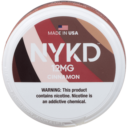 Nykd Us Nicotine Pouches Cinnamon 12Mg 1/5 Ct.