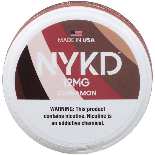 Nykd Us Nicotine Pouches Cinnamon 12Mg 1/5 Ct.