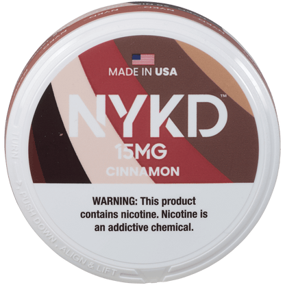 Nykd Us Nicotine Pouches Cinnamon 15Mg 1/5 Ct.