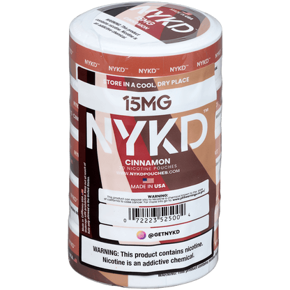 Nykd Us Nicotine Pouches Cinnamon 15Mg 1/5 Ct.