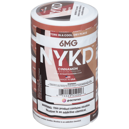 Nykd Us Nicotine Pouches Cinnamon 6Mg 1/5 Ct.