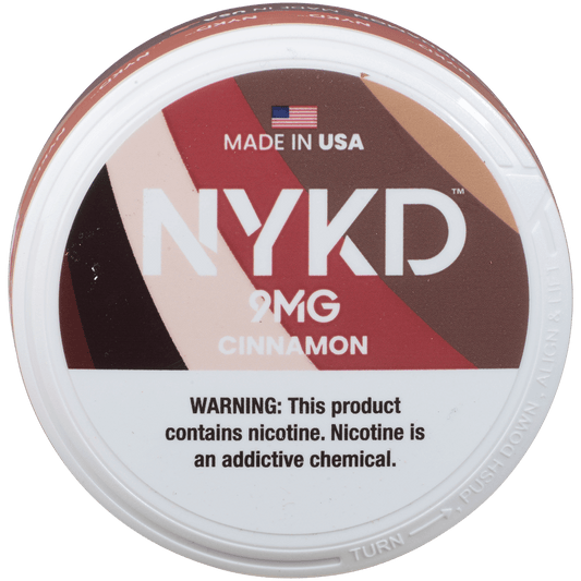 Nykd Us Nicotine Pouches Cinnamon 9Mg 1/5 Ct.