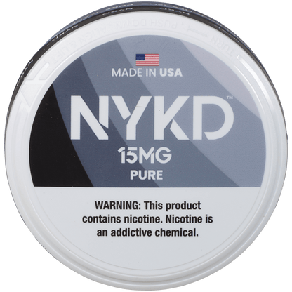 Nykd Us Nicotine Pouches Pure Unflavored 15Mg 1/5 Ct.