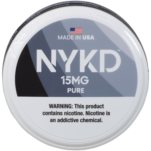 Nykd Us Nicotine Pouches Pure Unflavored 15Mg 1/5 Ct.
