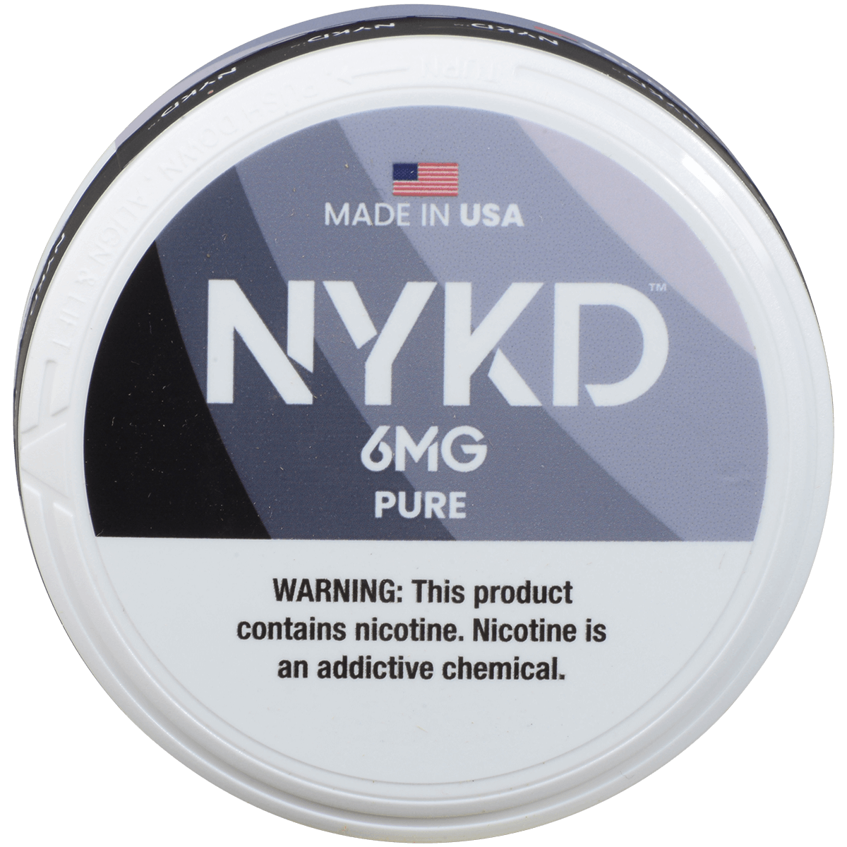 Nykd Us Nicotine Pouches Pure Unflavored 6Mg 1/5 Ct.