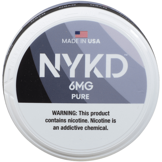 Nykd Us Nicotine Pouches Pure Unflavored 6Mg 1/5 Ct.