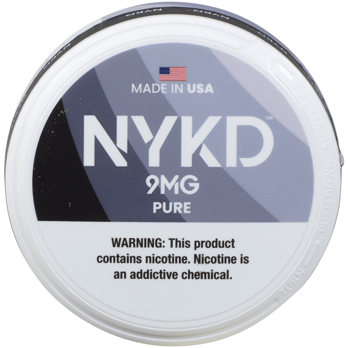 Nykd Us Nicotine Pouches Pure Unflavored 9Mg 1/5 Ct.