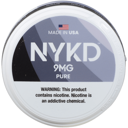 Nykd Us Nicotine Pouches Pure Unflavored 9Mg 1/5 Ct.