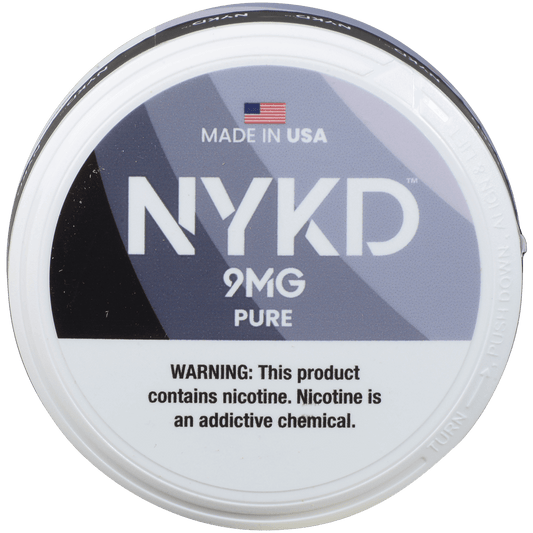 Nykd Us Nicotine Pouches Pure Unflavored 9Mg 1/5 Ct.