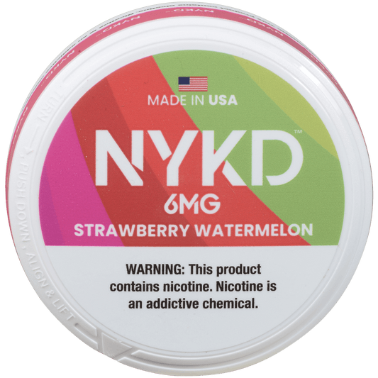 Nykd Us Nicotine Pouches Strawberry Watermelon 6Mg 1/5 Ct.