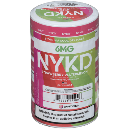Nykd Us Nicotine Pouches Strawberry Watermelon 6Mg 1/5 Ct.