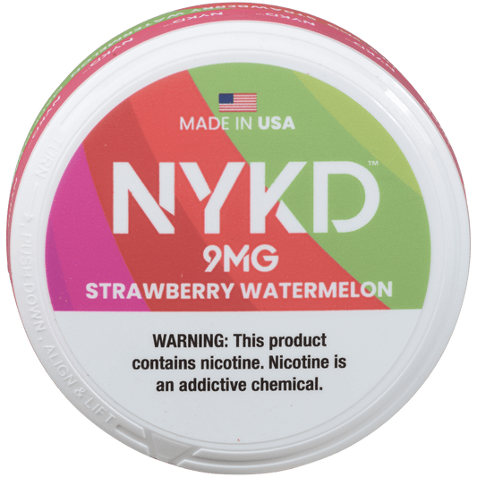 Nykd Us Nicotine Pouches Strawberry Watermelon 9Mg 1/5 Ct.