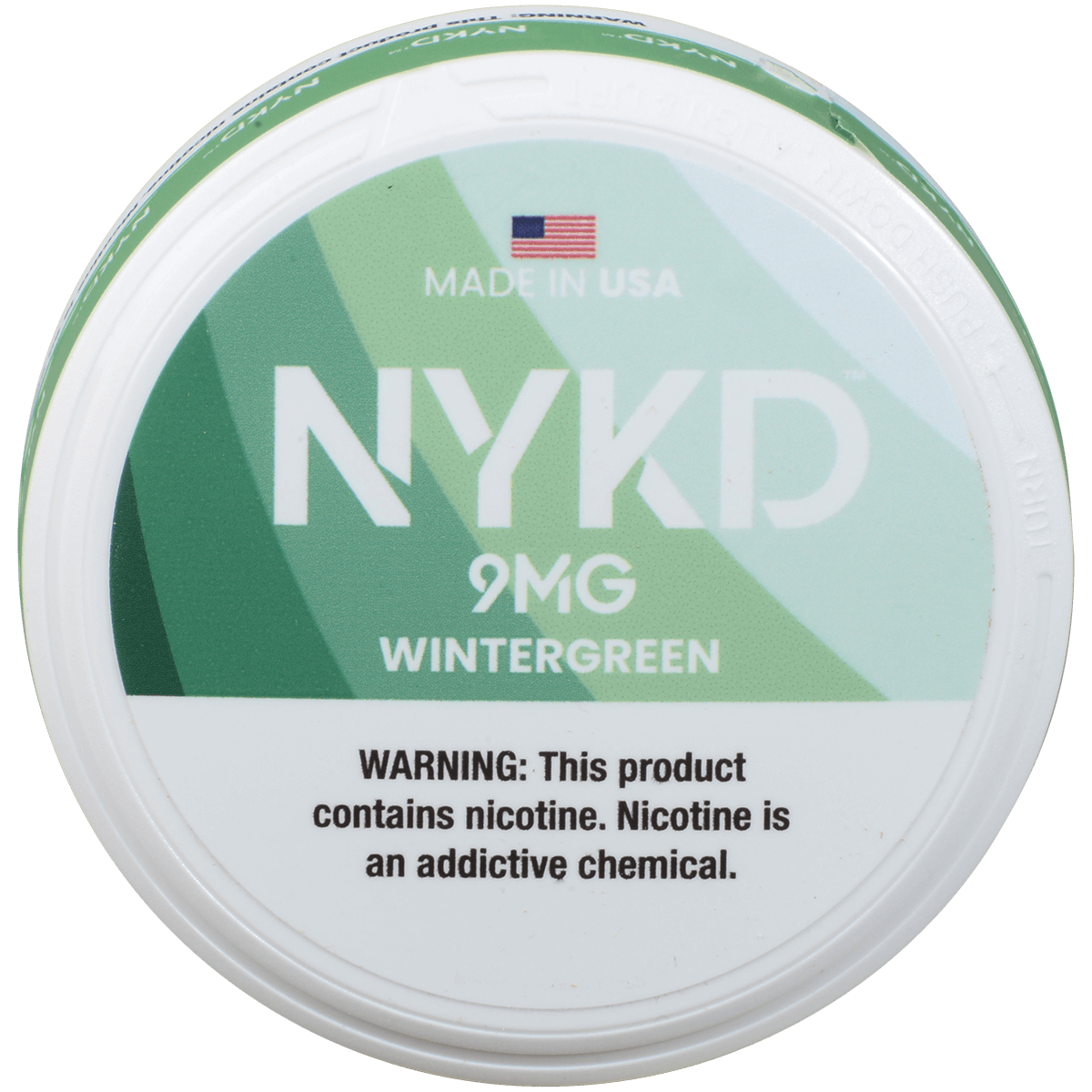 Nykd Us Nicotine Pouches Wintergreen 9Mg 1/5 Ct.
