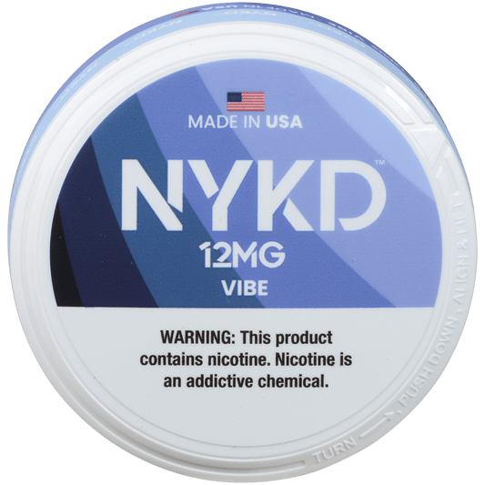 Nykd Us Nicotine Pouches Vibe Unflavored 12Mg 1/5 Ct.