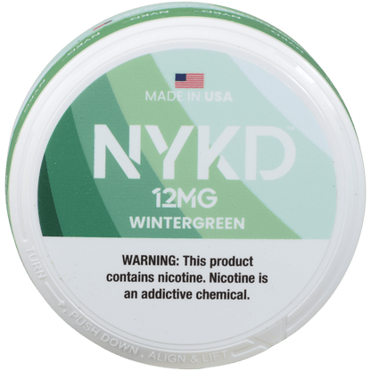 Nykd Us Nicotine Pouches Wintergreen 12Mg 1/5 Ct.