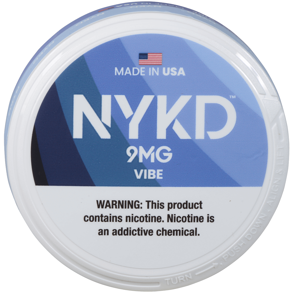 Nykd Us Nicotine Pouches Vibe Unflavored 9Mg 1/5 Ct.