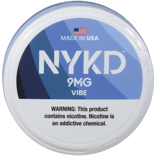 Nykd Us Nicotine Pouches Vibe Unflavored 9Mg 1/5 Ct.