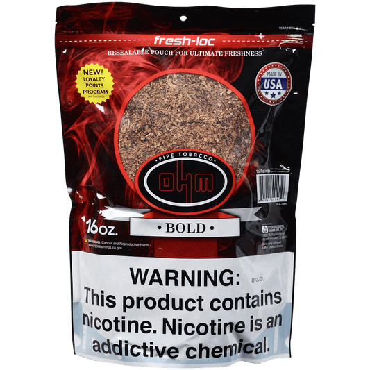 Ohm Pipe Tobacco Bold 16 Oz. Bag