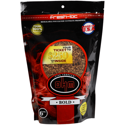 Ohm Pipe Tobacco Bold 6 Oz. Bag