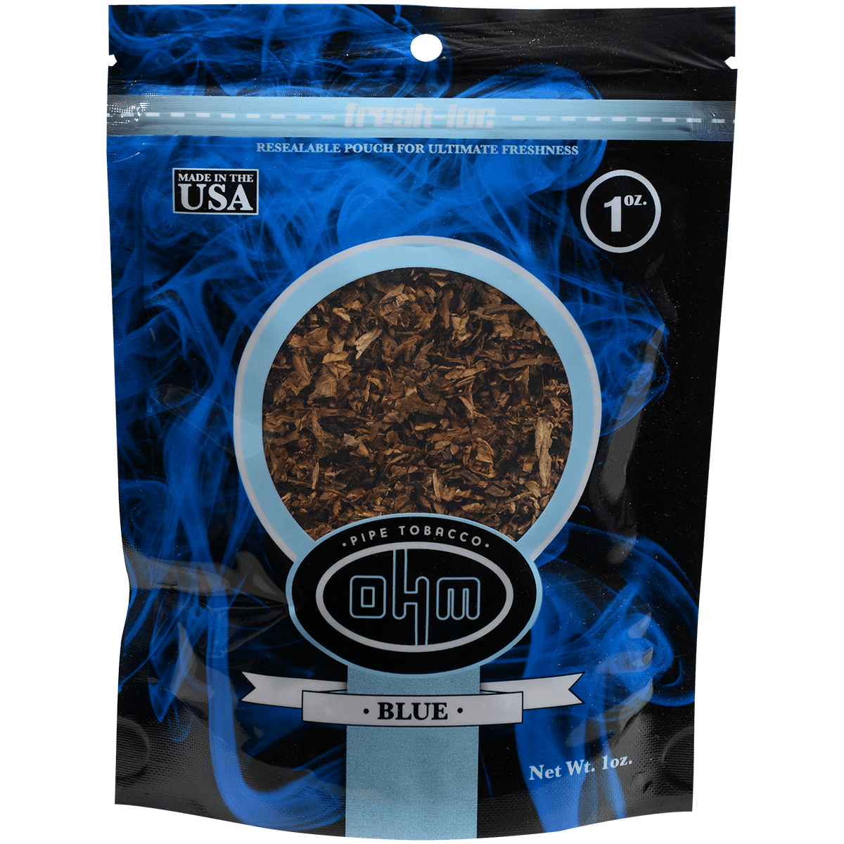 Ohm Pipe Tobacco Blue 1 Oz. Bag
