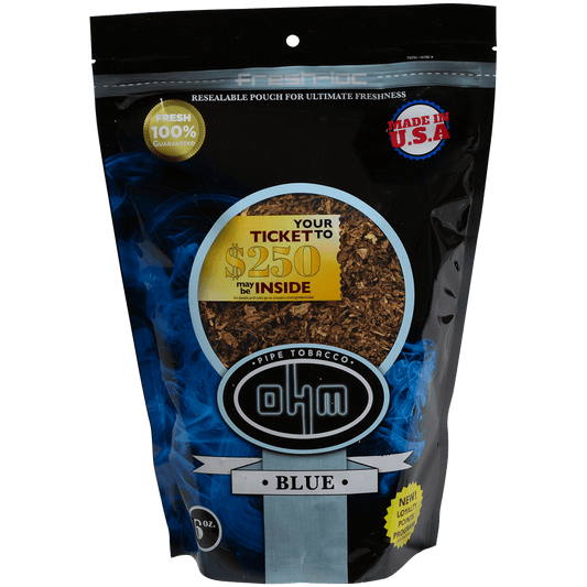 Ohm Pipe Tobacco Blue 6 Oz. Bag