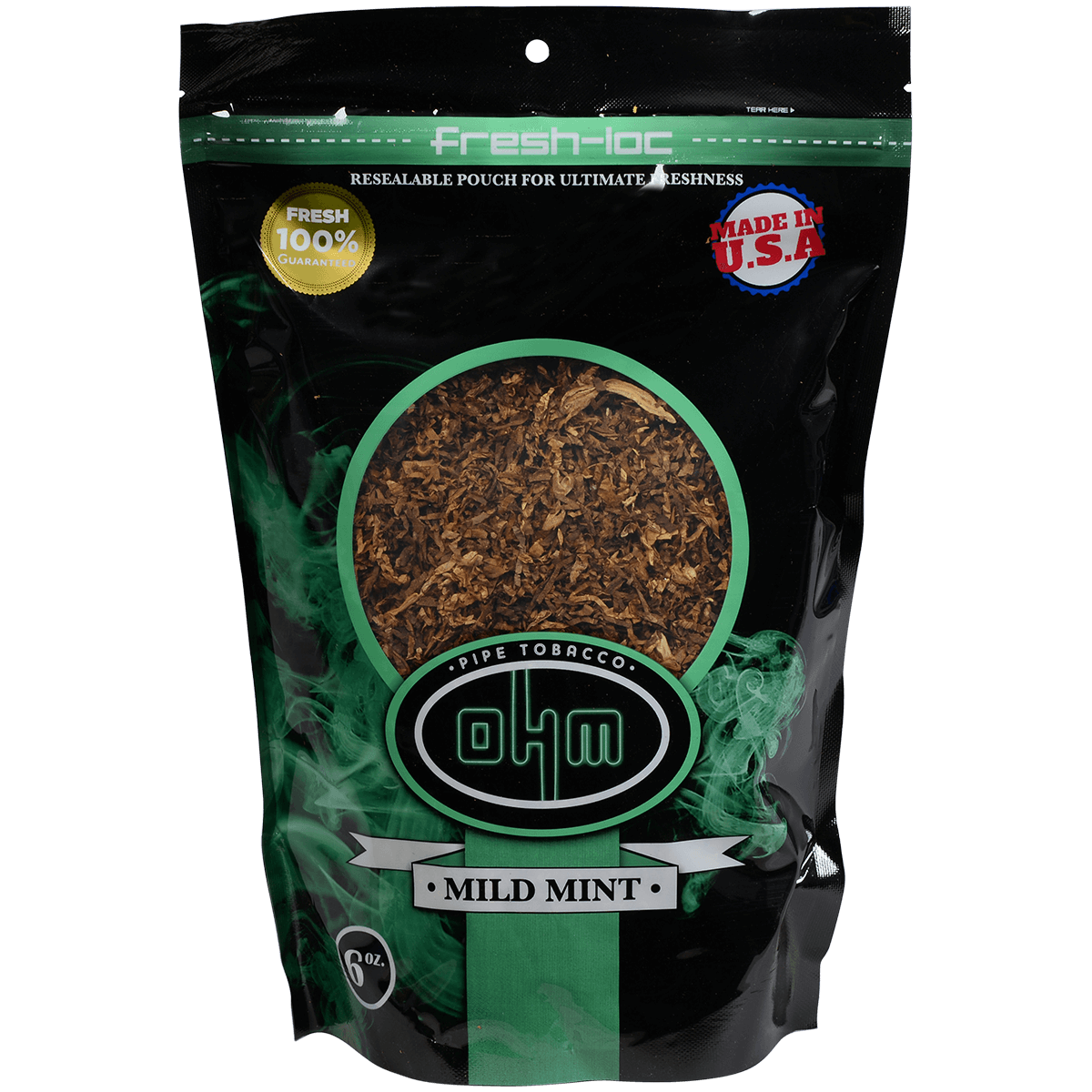 Ohm Pipe Tobacco Menthol Gold 6 Oz. Bag