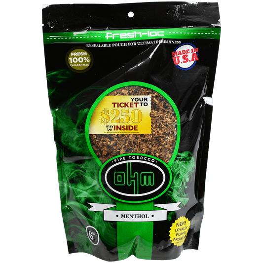 Ohm Pipe Tobacco Menthol 6 Oz. Bag