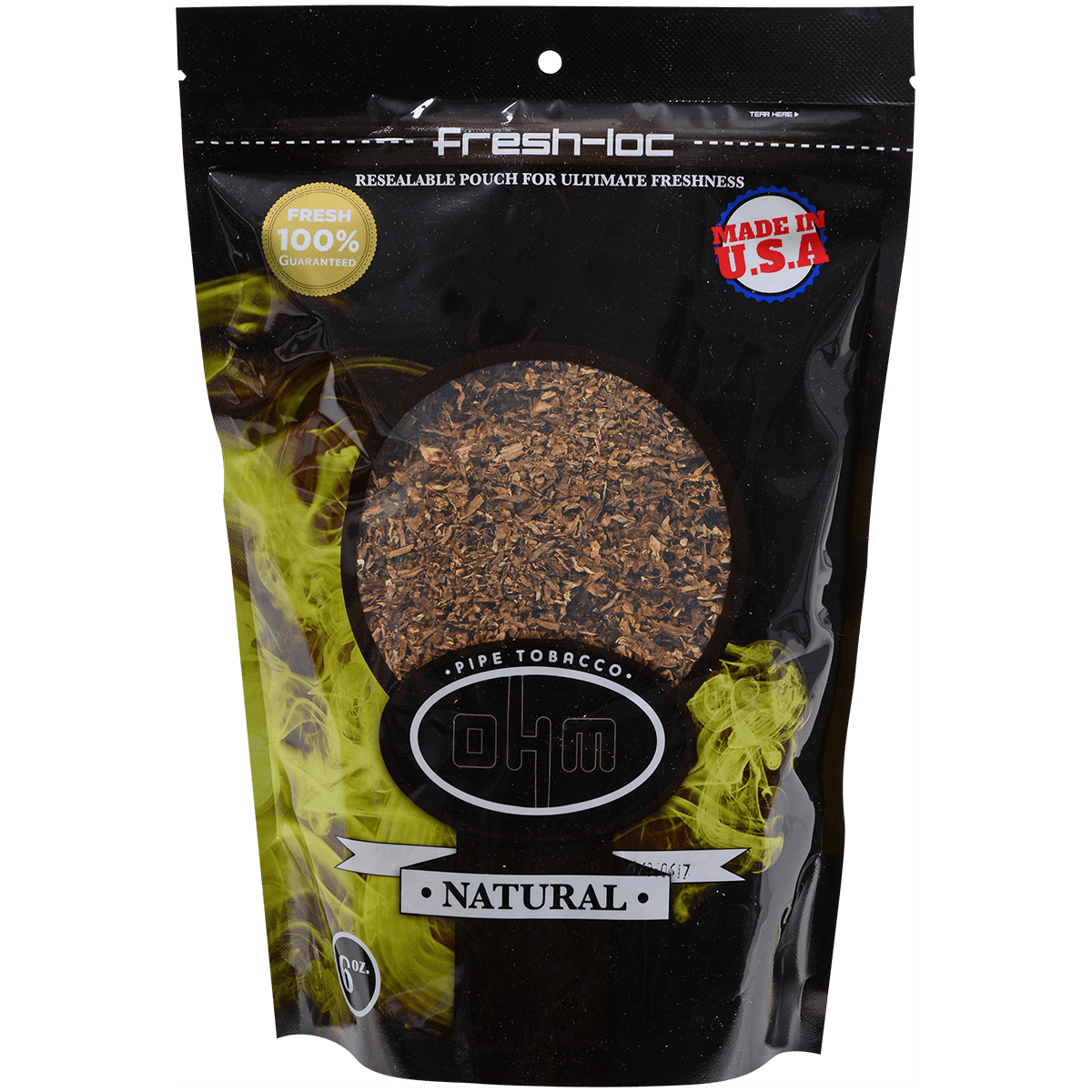 Ohm Pipe Tobacco Natural 6 Oz. Bag