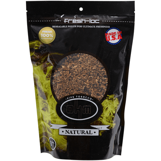 Ohm Pipe Tobacco Natural 6 Oz. Bag