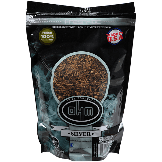 Ohm Pipe Tobacco Silver 6 Oz. Bag