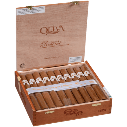 Oliva Connecticut Wrapper Reserve Churchill 20 Ct. Box 7.00X50