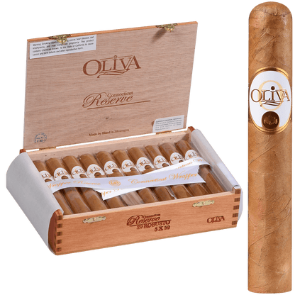 Oliva Connecticut Wrapper Reserve Robusto 20 Ct. Box 5.00X50