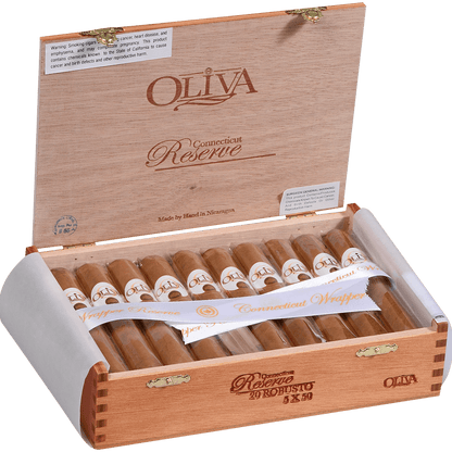 Oliva Connecticut Wrapper Reserve Robusto 20 Ct. Box 5.00X50
