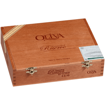 Oliva Connecticut Wrapper Reserve Toro 20 Ct. Box 6.00X50