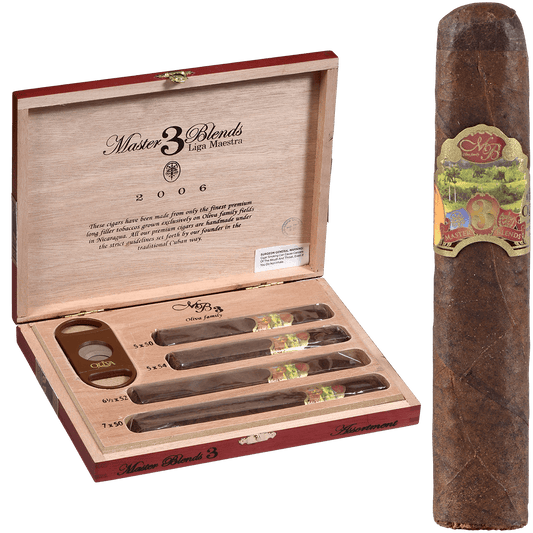 Oliva Master Blends 4 Sampler With Cutter 4 Ct. Box